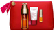 Zestaw do pielegnacji twarzy Clarins Serum do twarzy 50 ml + Balsam 15 ml + Olejek do ust 1.4 ml (3666057114267) - obraz 2