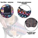 Дощовик для Собак Barksi Textile з Капюшоном Печворк M (17548719) - зображення 2