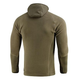 Кофта M-Tac Hoodie Polartec Sport Dark Olive Размер XL - изображение 3