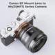 Адаптер K&F Concept для крепления объектива Canon EF к камере с креплением M4/3 (KF06.505) - изображение 2