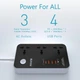 Удлинитель питания MANTO USB C, 3 розетки и 4 USB, 2500 Вт/10 А, 2 м, черный - изображение 2