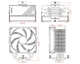 Кулер процесорний ID-Cooling Frozn A410 ARGB White - зображення 6