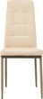 Стул для кухни и гостиной Vetro Mebel N-66-2 Бежевый + капучино (N-66-2-beige/capuccino) - изображение 5