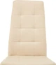 Стул для кухни и гостиной Vetro Mebel N-66-2 Бежевый + капучино (N-66-2-beige/capuccino) - изображение 6
