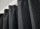 Комплект коротких штор VR-Textil Льон-блекаут Льон Мішковина № 1161ш Графітовий 130х170см 2 шт (35-0100) - зображення 5