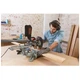 Торцювальна пила Black&Decker 1600 Вт, диск 216х30 мм, 4800 об/хв, XPS, вага 12 кг (BES700) - зображення 2