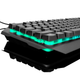 Клавіатура XO KB-01 Keyboard RGB Backlit Metal ( English Version ) Black - зображення 8
