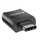 Адаптер Hoco UA17 Type-C Male to USB female USB 3.0 black - зображення 3