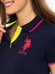 Платье-футболка короткое летнее женское U.S.Polo Assn 215928-ZH00A XL Синее (786660886603) - изображение 4