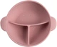 Canpol babies Мисочка силіконова на присосці з секціями DOTS - рожева 51/403_pin 5901691880412 - изображение 1