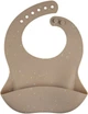 Canpol babies Слинявчик силіконовий з кишенькою DOTS - бежевий 51/029_bei 5901691876781 - изображение 1