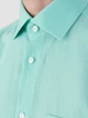 Сорочка чоловіча зелена Arber LINEN SHIRT 2 41-42 зріст 5 зелений (M05.20.30.224) - изображение 5