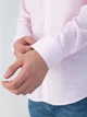 Сорочка чоловіча рожева бавовняна Arber LINEN SHIRT 1 38-39 зріст 4 рожевий (M05.21.47.224) - зображення 6