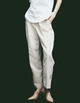 Брюки H&M Ж1104996 (11415257) колір бежевий XXL - изображение 1