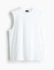 Майка H&M Ж1104915 (07578133) колір білий L - изображение 6
