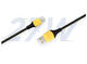 Кабель Data Cable Fast Charging 27W / 3A 1m USB на Type-C / USB-C для Realme (RMW2189) (yellow) - изображение 3