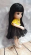 Шарнирная кукла BJD с чорными глазами 16см (К176) - изображение 2