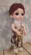 Кукла-мальчик BJD с кучерявым волосом 16см (К2034) - изображение 4