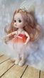 Шарнирная кукла BJD "красное платье" 16см (К312) - изображение 3