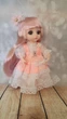 Кукла шарнирная BJD с 3D глазами, белыми волосами 16 см K104 - изображение 3