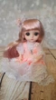 Кукла шарнирная BJD с 3D глазами, белыми волосами 16 см K104 - изображение 4
