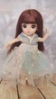 Кукла BJD в голубом платье, коричневыми волосами 16см (К101) - изображение 2