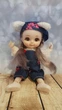 Шарнирная кукла BJD "Ушки" с двумя косами 16см (К124) - изображение 4