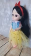 Шарнирная кукла BJD "Белоснежка" черные волосы 16см (070115) - изображение 3