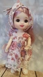 Шарнирная кукла BJD "Весна в солохе" розовые волосы 16см (D12) - изображение 2