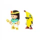 Набор коллекционных фигурок Stumble Guys - Клеопатра и Банан - изображение 1