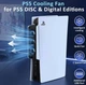 Вентилятор, кулер IINE для консолі Playstation 5, PS5 з автоматичним режимом охолодження - зображення 3