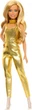Лялька Барбі Модниця Мініатюрна в золотом комбінезоні Barbie Fashionistas 65th Anniversary Golden Jumpsuit 222 (HRH19) - зображення 2