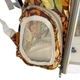 Прозрачный рюкзак для переноски животных CosmoPet CP-07UKC для кошек и собак Brown - изображение 8