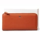 Женский кожаный кошелек Classik DR. BOND WN-23-21 orange - изображение 8