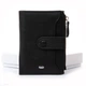 Женский кожаный кошелек Classik DR. BOND WN-23-17 black - изображение 1