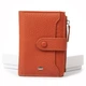 Женский кожаный кошелек Classik DR. BOND WN-23-17 orange - изображение 1