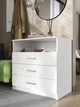 Комод Furnigrade КМ -2 белый 750х770х330 - изображение 1