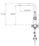 Bateria kuchenna Quadron Angelina złoty 3573500_WHMPVDG1 - obraz 2