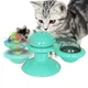 Іграшка для кота (спіннер) Rotate windmill cat toy - зображення 2
