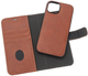 Чохол-книжка RadiCover Radiation Protection Wallet Vegan Leather 2в1 Magsafe для Apple iPhone 15 Brown (5712869102874) - зображення 3