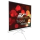 Проекційний екран ELITE SCREENS T85NWS1 мобільний тринога 85" 152.4x152.4см 1:1 - зображення 3