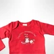 Дитяче боді ZEYNO&MEMO organic cotton wear (Туреччина) 56 см Червоний (0648) - зображення 4