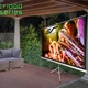 Проекционный экран ELITE SCREENS T119NWS1 мобильный тренога 119" 213.4x213.4см 1:1 - изображение 2