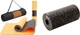 Набор Коврик спортивный Cornix TPE 183 x 61 x 0.6 см для йоги и фитнеса XR-0001 Orange/Black + Массажный ролик Cornix XR-0133 EPP 30 х 15 см Черный/Оранжевый - изображение 1