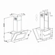 Bытяжка eleyus vertical 700 50 wh - изображение 10