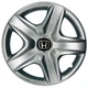 Автомобільні модельні ковпаки R16 Honda 418 4шт, SJS, сріблясті - изображение 1
