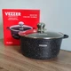 Кастрюля Vezzer с крышкой 4.5 л Черная (VZ8040) - изображение 5