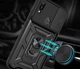 Чехол Fiji Camera Defence для Huawei Y6 2019 / Y6 Pro 2019 бампер с защитой камеры и подставкой Black - изображение 2