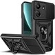 Чехол Fiji Camera Defence для Xiaomi Redmi 13C бампер с защитой камеры и подставкой Black - изображение 1