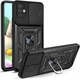 Чохол Fiji Camera Defence для Samsung Galaxy A71 (A715) бампер із захистом камери та підставкою Black - зображення 1